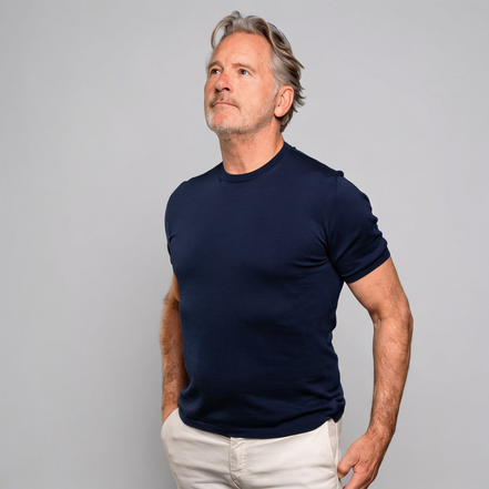 SUMMER26 T-shirt Cotton & Silk