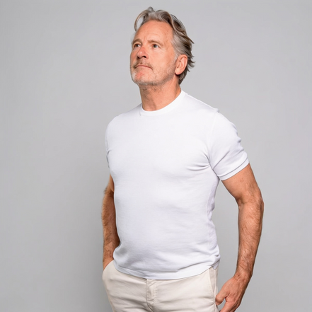 SUMMER26 T-shirt Cotton & Silk