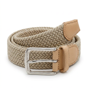 Gevlochten stretch riem