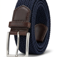 Gevlochten stretch riem